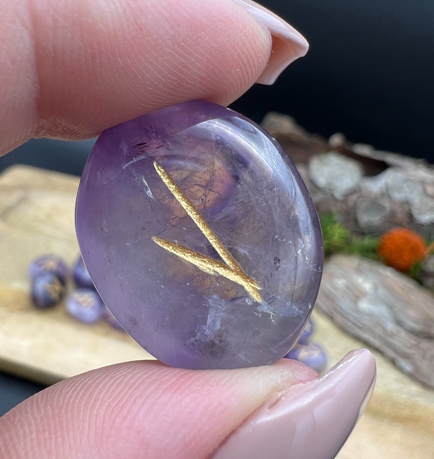 Amethyst Runen, Runensteine Set