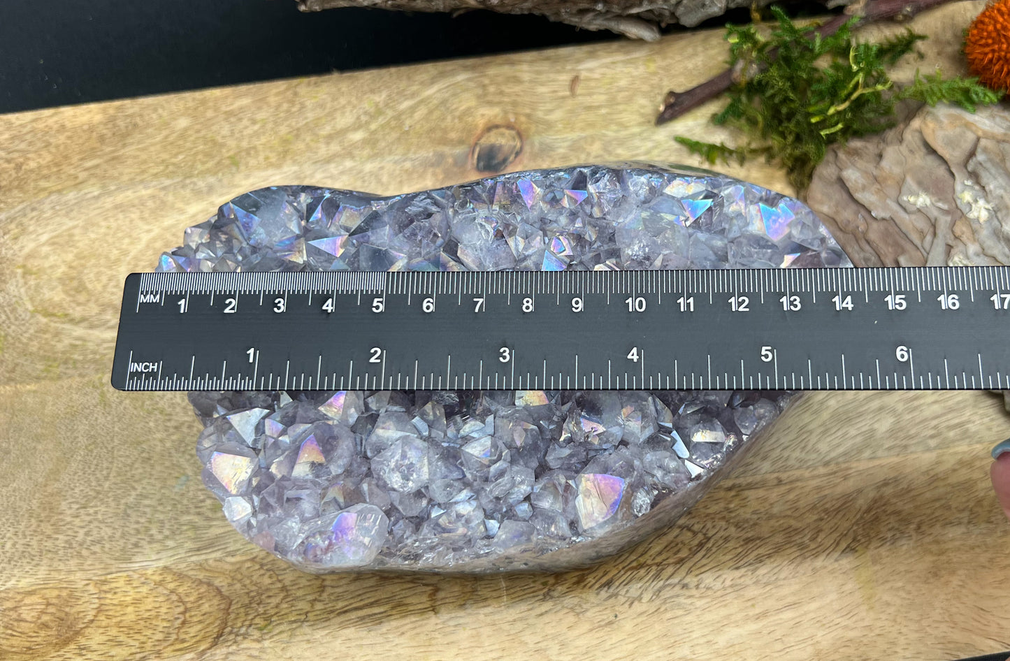 XL 1,5Kg Amethyst Angel Aura Druse