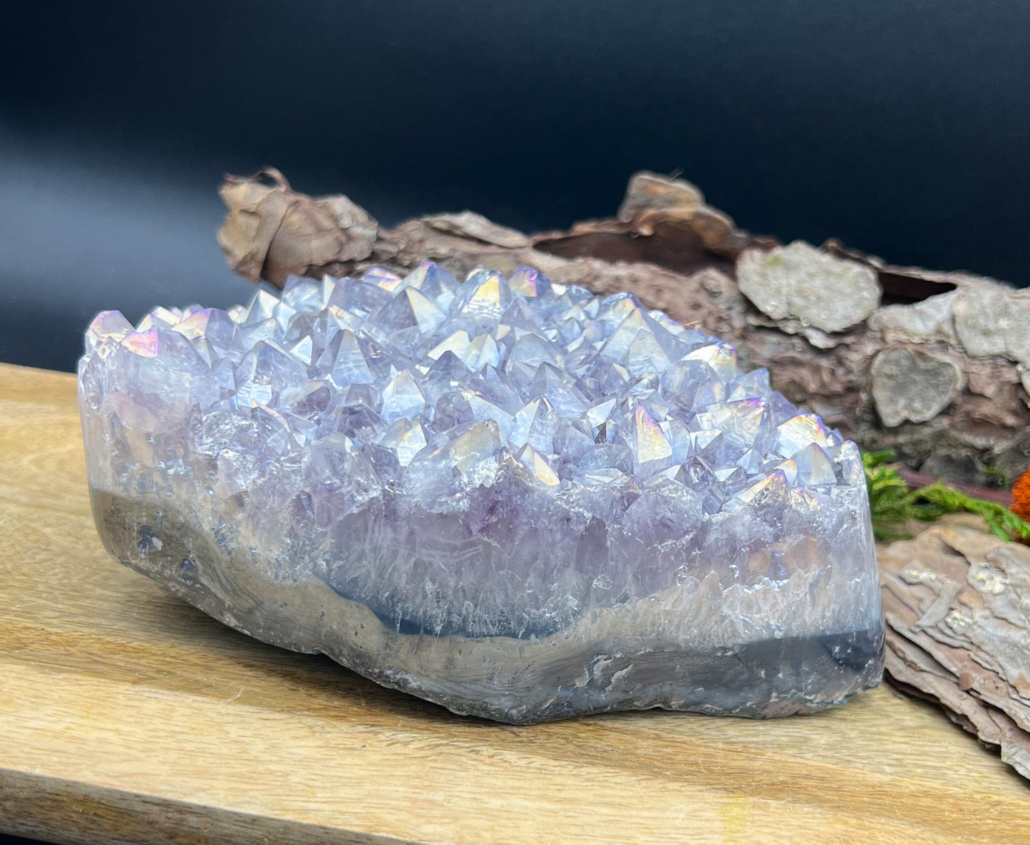 XL 1,5Kg Amethyst Angel Aura Druse