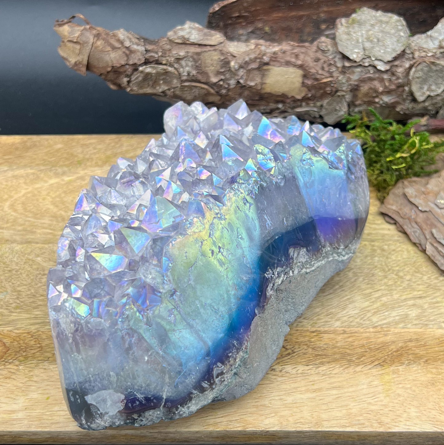 XL 1,5Kg Amethyst Angel Aura Druse